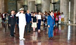 Başkan Koca ve yönetimi Anıtkabir'i ziyaret etti