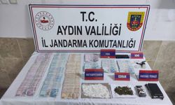 Jandarmadan Aydın'da uyuşturucu tacirlerine baskın