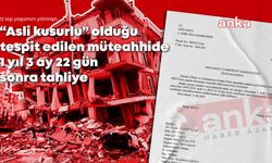 12 kişiye mezar olan Burak Yapı Sitesi'nin sanığınına tahliye kararı!