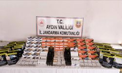 Aydın'da 115 kilo bandrolsüz tütün ele geçirildi