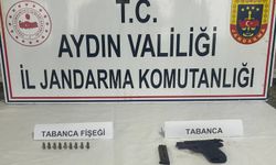 Aydın'da 12 adet ruhsatsız tabanca geçirildi