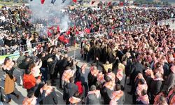 Başkan Çerçioğlu'na güreşseverlerden yoğun ilgi