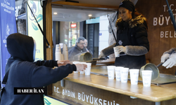 Başkan Çerçioğlu soğuk kış günlerinde esnafların ve vatandaşların yanında