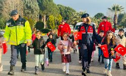 Jandarma anaokulu öğrencileri ağırladı