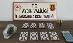 Aydın'da jandarmanın hassas burunları uyuşturucuya geçit vermedi