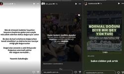 Ünlü isimlerden "Doğal olan normal doğum” pankartı açan futbolculara tepki!
