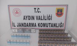 Didim'de kaçak sigara operasyonu