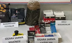 Didim’de kaçak sigara operasyonu! Çok sayıda malzeme ele geçirildi