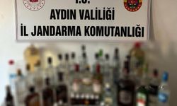 Didim'de sahte alkol üretimi yapan şahıs yakalandı!