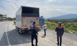 Kuşadası’nda canlı hayvan taşıyan araçlara ortak denetim