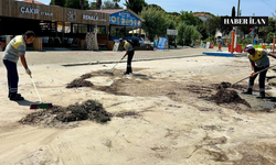 Mavişehir Sahili’nde temizlik çalışması yapıldı