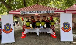 Bozdoğan'da trafik haftası etkinliği
