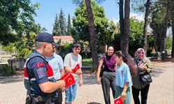 Karacasu jandarmasından huzur uygulaması