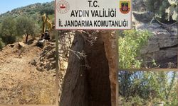 Aydın'da kaçak kazı yapan iki şahıs suçüstü yakalandı