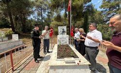 Aydın jandarmasından 15 Temmuz'da anlamlı ziyaret