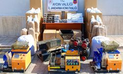 Aydın'da 2 milyon 750 bin TL değerinde kaçak sigara ele geçirildi