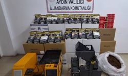 Aydın'da 142 bin makaran ele geçirildi