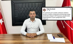 CHP Karacasu Gençlik Kolları Başkanı istifa etti