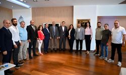 Başkan Çerçioğlu’na Ak Parti Aydın ve Büyük Birlik Partisi Aydın’dan ziyaret