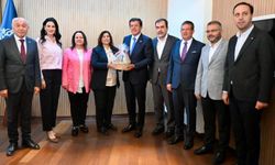 Başkan Çerçioğlu’na AK Parti Genel Başkan Yardımcısı Zeybekci’den ziyaret