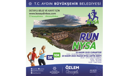 Aydın'da tarihin kalbinde, doğanın içinde “Run Nysa” başlıyor