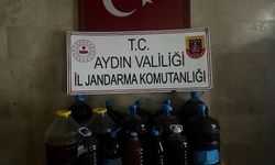 Aydın'da  202 litre kaçak içki ele geçirildi!