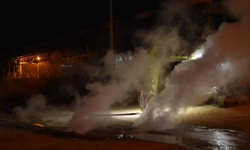 Germencik'te JES boru hattında tekrar sızıntı oldu!