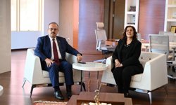 Başkan Çerçioğlu'na Canbolat'tan ziyaret