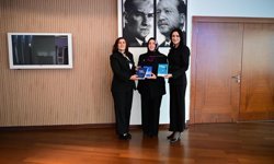Başkan Çerçioğlu'na Milletvekili Sarıbaş ve KADEM Aydın İl Temsilcisi Akıcı'dan ziyaret