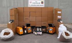 Efeler’de kaçak sigara operasyonu: Jandarmadan imalathaneye baskın