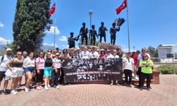 Aydın Büyükşehir Belediyesi'nden Malgaç Baskını'nın yıl dönümünde anlamlı yürüyüş