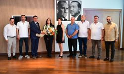 Başkan Çerçioğlu'na Kuşadası Esnaf ve Sanatkarlar Odası'ndan ziyaret