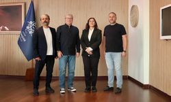 Başkan Çerçioğlu'na Aydın Manifaturacılar ve Tuhafiyecler Esnaf Odası Başkanı Tavil'den ziyaret