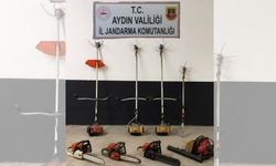 Bahçe ekipmanlarını çalan şüpheli yakalandı