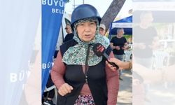 Aydınlı azimli vatandaş 72 yaşında motosiklet kullanmayı öğrendi