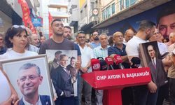 CHP'nin açıklamasında bir kişi fenalaşarak bayıldı!