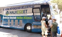 Başkan Çerçioğlu'ndan Güzelçamlı'da Mobil Halk Ege Et hizmeti