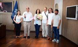 Başkan Çerçioğlu'na Altı Nokta Körler Derneği Üyelerinden ziyaret