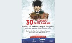 Başkan Çerçioğlu'ndan 30 Ağustos temalı ödüllü resim, şiir ve kompozisyon yarışması