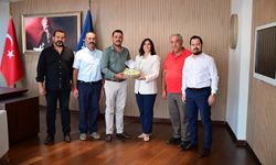 Çerçioğlu'na Germencik Ziraat Odası'ndan ziyaret