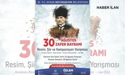 Başkan Çerçioğlu’ndan 30 Ağustos temalı ödüllü resim, şiir ve kompozisyon yarışması