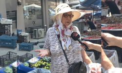 Pazara 400 lira ile çıkabildiğini belirten vatandaş hayat pahalılığından dert yandı!