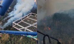 Kuyucak'taki orman yangını kontrol altına alındı