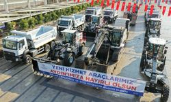Başkan Çerçioğlu, Büyükşehir Belediyesi'nin araç filosunu güçlendirdi