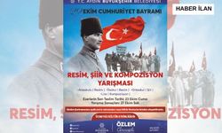 Başkan Çerçioğlu'ndan 29 Ekim temalı ödüllü resim, şiir ve kompozisyon yarışması