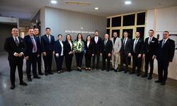 Başkan Çerçioğlu'na Aydın Sanayi Odası'ndan ziyaret