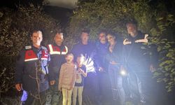 Kuşadası’nda ormanda kaybolan 4 kişilik aile gece bulundu