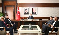 Aydın Gazeteciler Cemiyetinden Vali Varol’a ziyaret