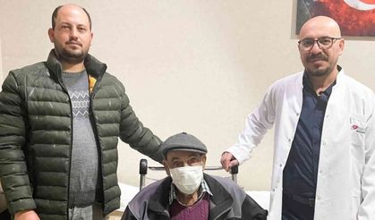 Aydın’dan Denizli Tekden Hastanesi’ne gelen hastadan 320 gram prostat çıktı