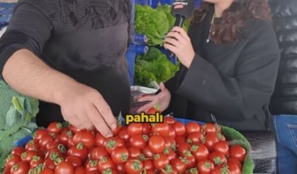 Bu hafta Salı Pazarı’nın fiyat şampiyonu 100 TL ile çeri domates oldu!